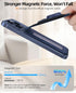 MagSafe Wallet Stand with Airtag Holder, Strongest Magnetic Phone Wallet for iPhone 16/15/14/13/12 Series, RFID