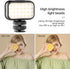 PICTRON VL28 Vlogging Light for iPhone Mini LED Camera Light, Rechargeable 5600K 95+ Fill Light for GoPro, Sony, Canon