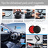 Galundge 2025 360 Vacuum Suction Magnetic Phone Holder, Upgraded Foldable Retractable Suction Cup Car Phone Mount