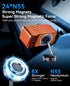 ILOUYU [15W 120+ LB 2800gf 360 17 16 15 14 13 12 iPhone Car Mount Charger Fast Wireless Charging, Strongest Suction