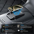 Wireless Car Charger, Polmxs Fast Wireless Charging Pad, No-Slip Phone Charger for Car, Cell Phone Cordless Holder