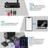 Bluetooth 5.3 Receiver, RCA Adapter, Low Latency & HD Music Audio, Supports Optical AUX 3.5mm for Home Stereo Speakers