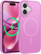 FNTCASE for iPhone 16 Phone Case: Magnetic Matte Textured Shockproof Military Grade Drop