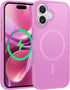 FNTCASE for iPhone 16 Phone Case: Magnetic Matte Textured Shockproof Military Grade Drop