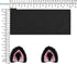 Geekria NOVA Knit Fabric Headband Cover + Cat Ears Attachment for Razer, SteelSeries, HyperX Headphones