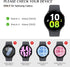 Goton Waterproof Case for Galaxy Watch 5 & 4 with Screen Protector 44mm, No Fog Tempered Glass Face Cover