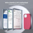 ORNARTO 15 6.1, 3 6.1 Inch, Compatible with iPhone Case Slim Liquid Silicone Layers Full Covered Soft Gel Rubber Phone