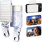 SEAEYES Magnet Phone Light, 160 LED Dual Side Selfie Light Compatible with iPhone