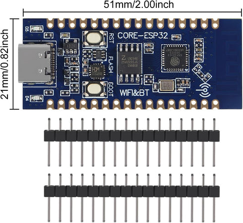 3 PCS ESP32-C3 ESP32 USB C Development Boards with WiFi Bluetooth for Arduino Microcontrollers