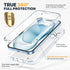 Diaclara Designed for iPhone 15 Plus Case 6.7'', Full Body Rugged Case w/Built-in Touch Sensitive Anti-Scratch Screen Protector+9H Glass Camera Lens Protector, Clear