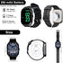 Smart Watch (Answer/Make Calls), 2024 Newest 2.01" Fitness Tracker, Heart Rate/Sleep Monitor, Waterproof Women's Men's