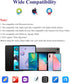 Stylus Pen for Android - CMARS POM Tip Magnetic Phone Pen, Fine Point for Touch Screens, Black