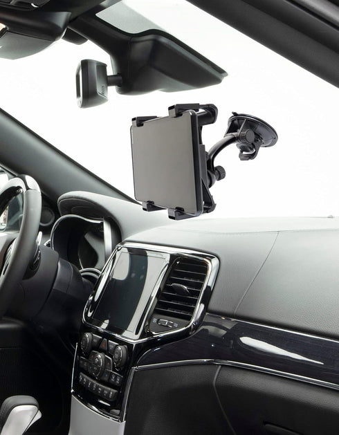 Car Truck GPS & Tablet Windshield Mount, Suction Cup Holder with Adjustable Bracket, Fits 7 Inch Garmin Devices