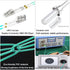 LC to LC Fiber Patch Cable OM3 1M/3ft, 10GB Duplex 50/125um Multimode Fiber Cord LSZH