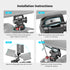 SMALLRIG Field Monitor Mount with NATO Clamp, Camera Monitor Holder for 5” and 7” Monitors