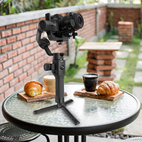 MINIFOCUS Camera Tripod, Compact Desktop Stand with 1/4" Screw for Gimbal Stabilizer and DSLR Cameras