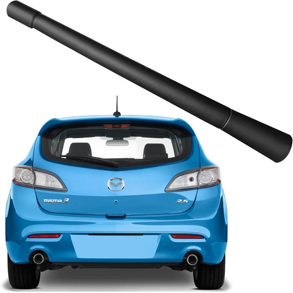 RooFox 7 Inch Antenna Replacement for Mazda 3 (2004-2018), Mazda 3 Antenna, Flexible