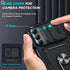 LeYi Galaxy A15 5G Case: Heavy Duty Shockproof Cover with Kickstand, Screen Protector for Samsung A15 5G, Black.