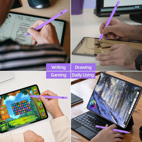 iPad Pencil, Stylus Pen for iPad 9th 10th Generation with Palm Rejection, Fast Charging for iPad 10/9/8/7/6th Gen, Air