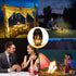 LED Flame Speakers, Bluetooth 4.2 Wireless Portable Outdoor Speaker with HD Audio, Waterproof, LED Flickers