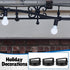 Tellegloww 10 Set 23mm Magnetic Zip Tie Mount and Nylon Cable Ties Dia Magnetic Cable Clips Organizer Holders Clamps