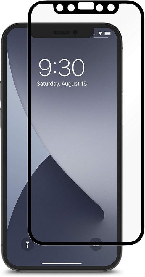 Moshi iVisor AG Matte Screen Protector for iPhone 12 Mini, Edge-to-Edge, Anti-glare, Easy Install, Bubble-proof (5.4")