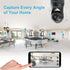 owltron Indoor Security Camera 5MP, 360 Camera for Home Security with Motion Detection, 2.4G/5GHz WiFi and 2-Way Audio