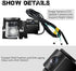 RED WOLF Aftermarket Backup Camera for Jeep Wrangler JK 2007-2018, License Plate Bracket Reverse Camera