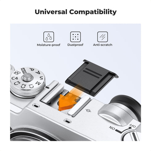 K&F Concept E Mount Body Cap & Rear Lens Cover for Sony Nex E Mount A6700 A6600 A6500 A6400 A6300 A6100 A6000 A5100