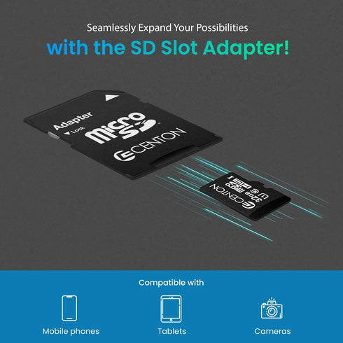 Centon Electronics Class 10 Micro SDHC, Ultimate Memory Card for Phones, Tablets, Cameras, 32GB