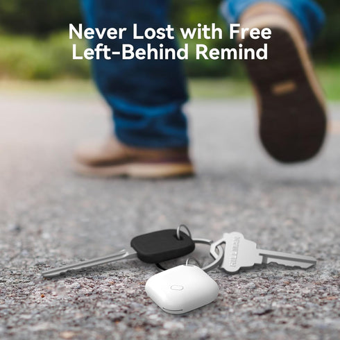 Key Finder Wallet Tracker, Bluetooth Item Finder for Bags, Luggage, Pets, Water-Resistant, Works with Apple Find My
