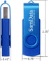 SamData 32GB 2 Pack 32GB (2 USB Flash Drives Thumb Drives Memory Stick Jump Drive with LED Light for Storage and Backup