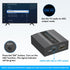 4K60Hz 3.5mm HDMI ARC Adapter HDMI ARC Audio Extractor with and L R Stereo Audio for HDTV Soundbar Speaker Amplifier