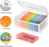Photo Storage Bag 4x6, 10 Inner Large Photo Storage Box for up to 1000 Photos, Craft Keeper with Handle for Photo