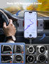 MOKPR 15W/10W/7.5W 15/14/13/13 Pro/12 Max/12/11/10/8 Wireless Car Charger, Auto-Clamping Car Mount Fast Charging Air