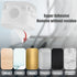 6pcs Magnetic Cable Management Clips, Self Adhesive Cord Organizer for Desk, Phone Charger Wire Holder (White)