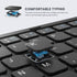 Foldable Bluetooth Keyboard, Portable Full Size with Touchpad, Wireless Travel Keyboard for Windows, iOS, Android