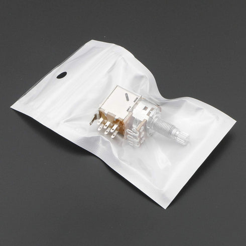 Ellbest 300pcs 2.36” x 3.94” White Clear Bag, Self Seal Plastic Retail Packaging Bag with Hang Hole for Small