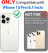 SPORTLINK Waterproof Case for iPhone 13 Pro, Full Body Shockproof Dustproof Phone Screen Protector, Blue