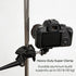 5/8" 33lb (15kg), Heavy Duty Super Clamp Mount Kit with Stud for DSLR Camera, Tripod, LED Light & Video Lighting