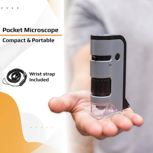 Carson 100x-250x LED MicroFlip Pocket Microscope MP-250