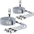 Multi Charging Cable, Multi 3 in 1 iPhone Charging Cable, Lightning/Type-C/Micro USB Universal Adapter 1.8M/6FT Long