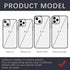 10 PCS Sublimation Blank Phone Case for iPhone 15 6.1 Inch, Matte Black Soft Shockproof DIY Customize
