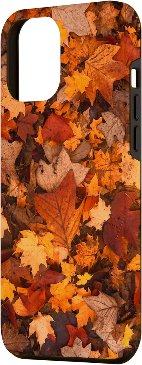 Autumn Season Happy Fall Leaves Thanksgiving Cell Phone Case for iPhone 12 Pro Max