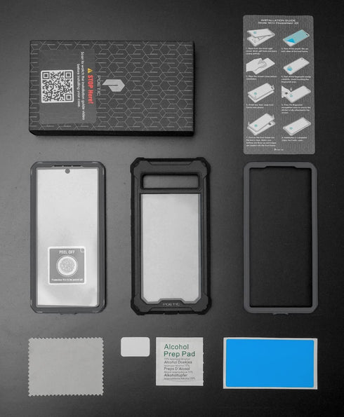 Poetic Guardian Case for Pixel 6A 5G, 6FT Drop Tested, Built-in Screen Protector, Full Body Hybrid Shockproof