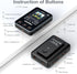 Aiandcc Mp3 5.3, 1.77-inch 32GB mp3 Player with Bluetooth HiFi Music Player with Sports Clip and Armband, TFT Color