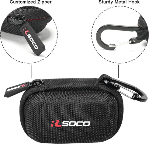 RLSOCO Carrying Case for Anker Nano 621 Power Bank, Portable Charger Case Only (Black)