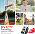 1080P Zyyini Action Camera, Mini Body Wearable Portable Thumb Camera Video Recorder with Magnetic Lanyard, One Click