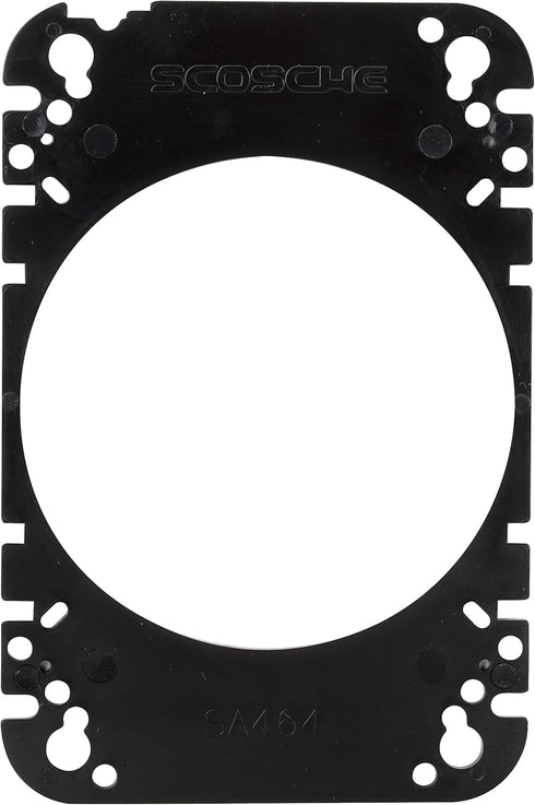 Scosche Universal 4" x 6'' to 4" Speaker Adapters for Select Import and Domestic Vehicles (1 Pair)