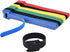 HMROPE 60PCS Fastening Cable Ties Reusable, Premium 6-Inch Adjustable Cord Ties, Microfiber Cloth